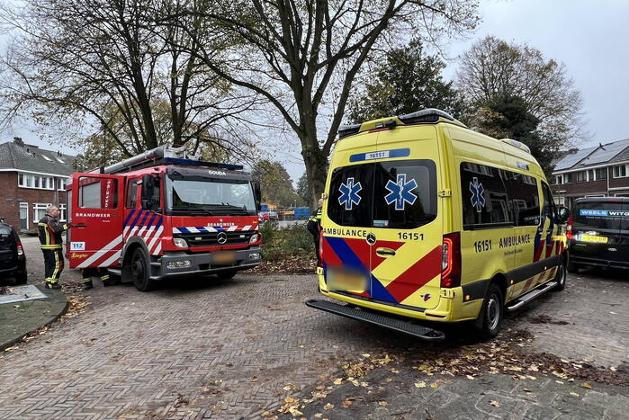 Persoon gewond na elektrocutie