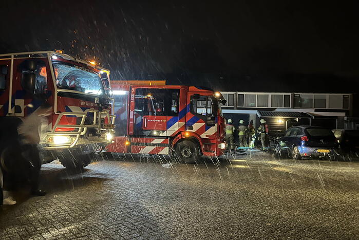 Brand in woning snel geblust