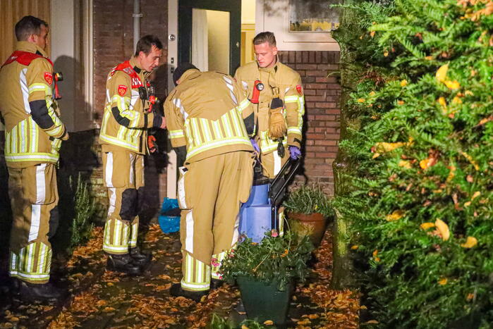 Kelder vol ontlasting door gesprongen riool