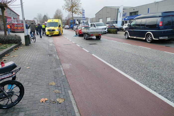 Gewonde bij aanrijding met personenauto