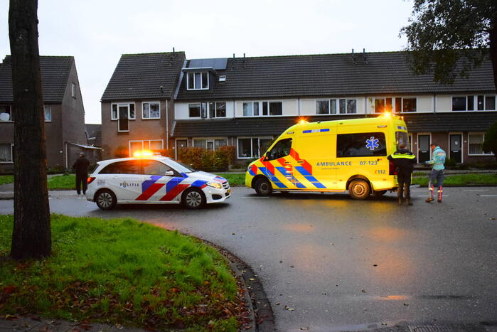 Fietser gewond bij aanrijding met auto