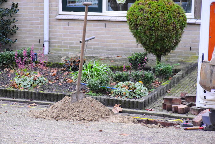 Riool verstopping zorgt voor gaslekkage