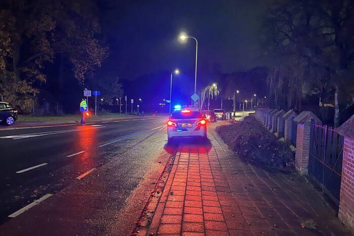 Fietser aangereden door auto