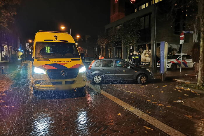Fietser gewond bij botsing met automobilist