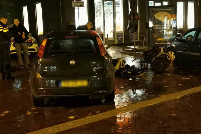 Fietser gewond bij botsing met automobilist