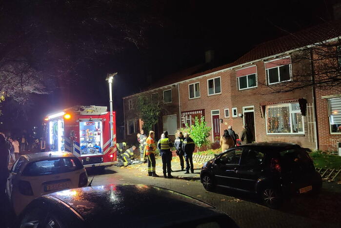 Woning vol rook geventileerd door brandweer