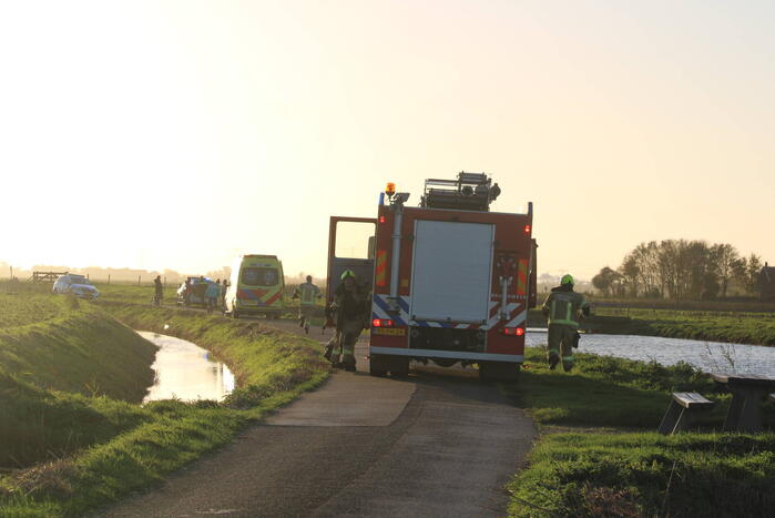 Overleden persoon aangetroffen in het water