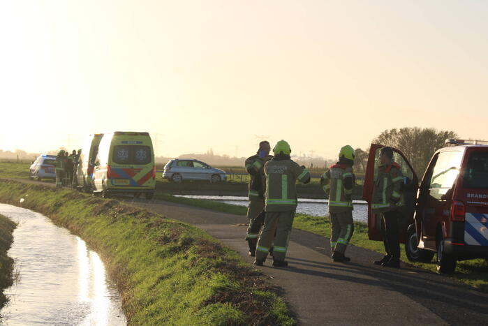 Overleden persoon aangetroffen in het water