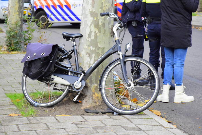 Fietser gewond bij aanrijding met auto