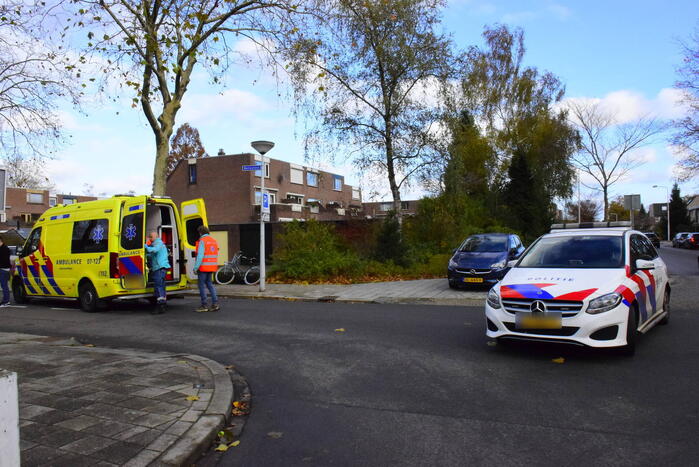 Fietser gewond bij aanrijding met auto