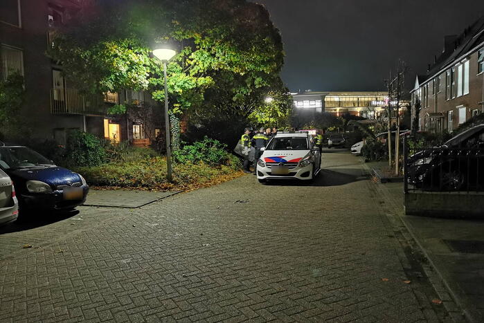 Bewoner aangehouden na instap in woning