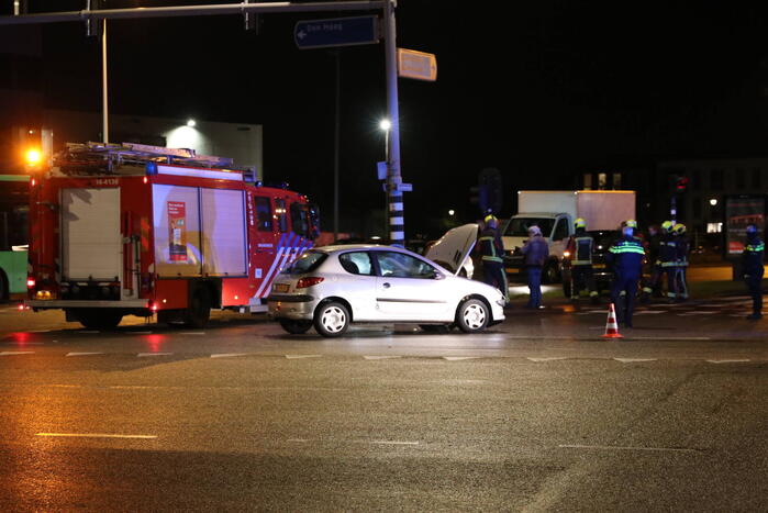 Gewonde en schade bij aanrijding