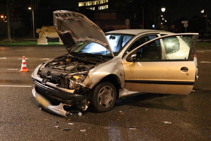 Gewonde en schade bij aanrijding