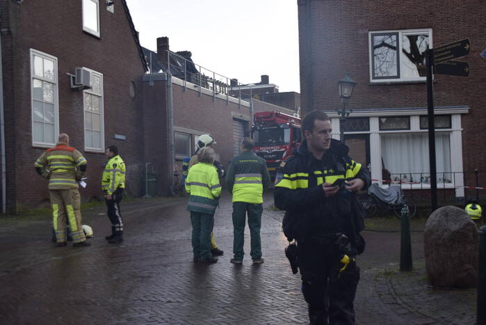 Traumahelikopter ingezet bij brand in slaapkamer