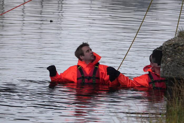 Grote zoekactie na melding persoon te water