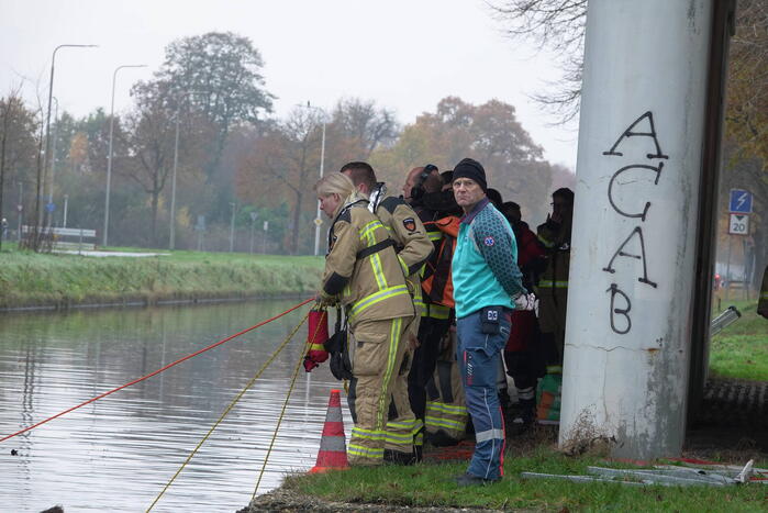 Grote zoekactie na melding persoon te water