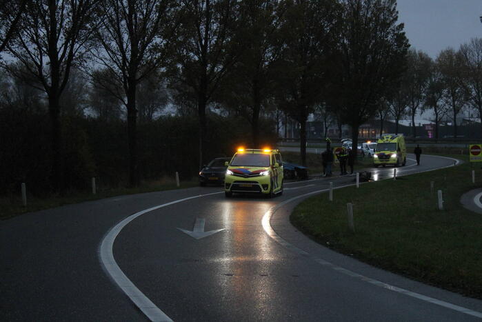 Ravage nadat auto op boom botst