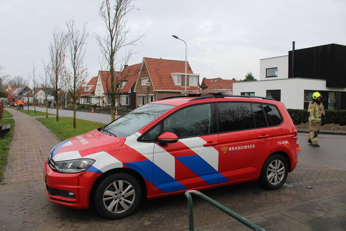 Gaslek bij aanleggen glasvezel