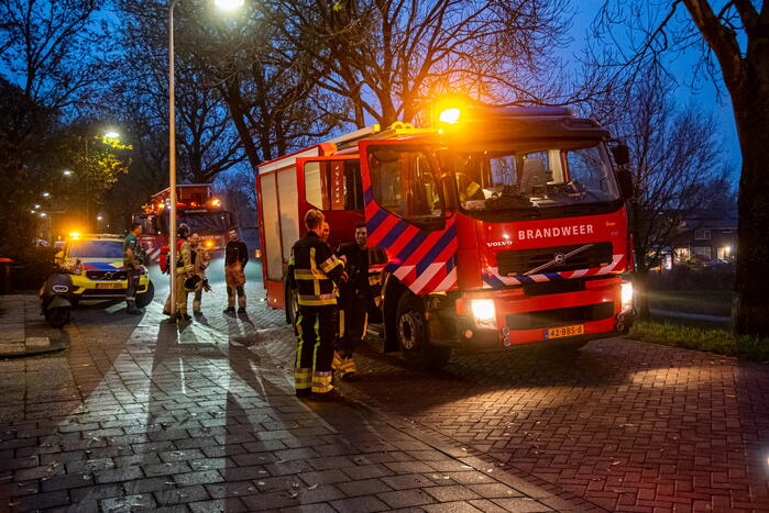 Rookontwikkeling door pannetje op het vuur