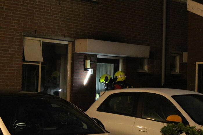 Brand in keuken van woning snel geblust