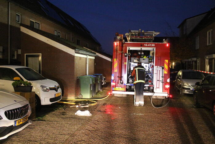 Brand in keuken van woning snel geblust