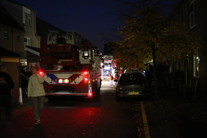 Brand in keuken van woning snel geblust