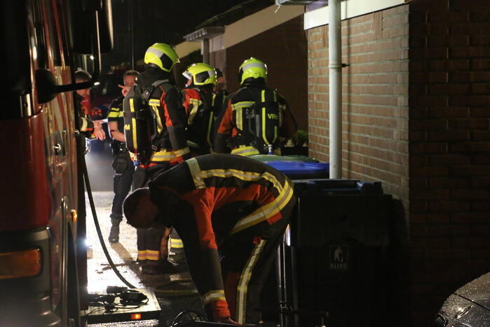 Brand in keuken van woning snel geblust