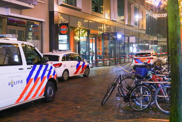 Gewapende overval op winkelpand