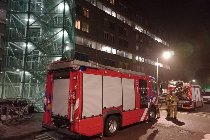 Onderzoek naar gaslucht in flatwoning