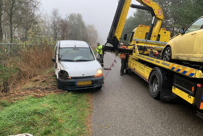 Telegraaf bezorgers gewond bij eenzijdig ongeval