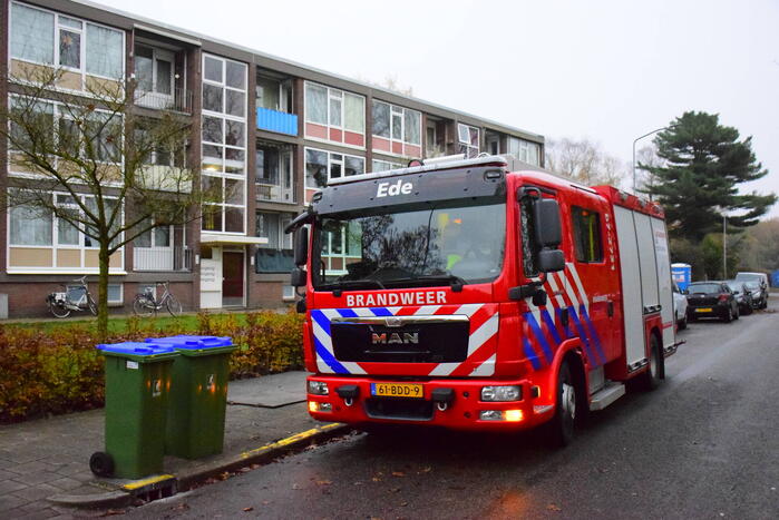 Koolmonoxide melding in appartementencomplex