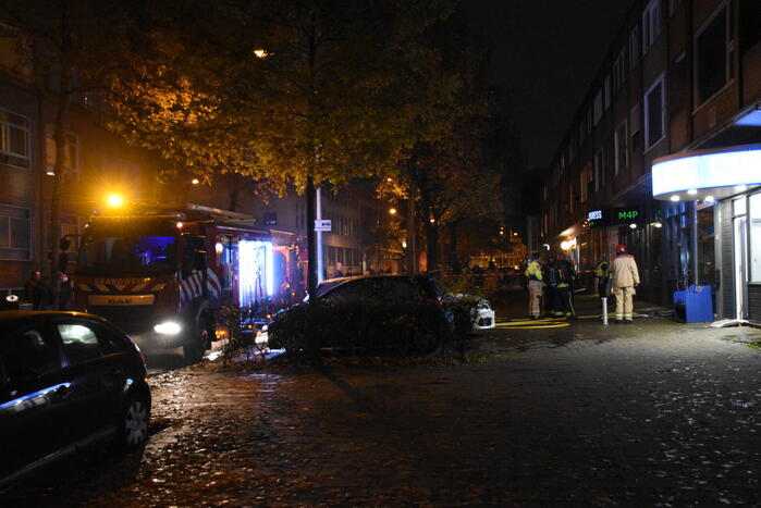 Veel rookontwikkeling bij brand in wasserette