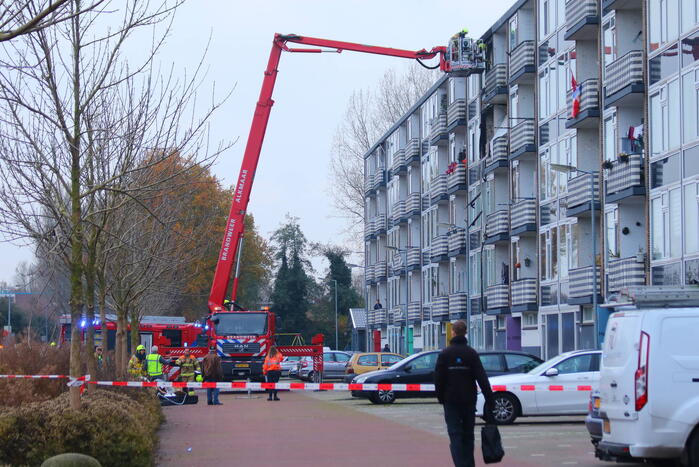 Twee appartementen verwoest door brand