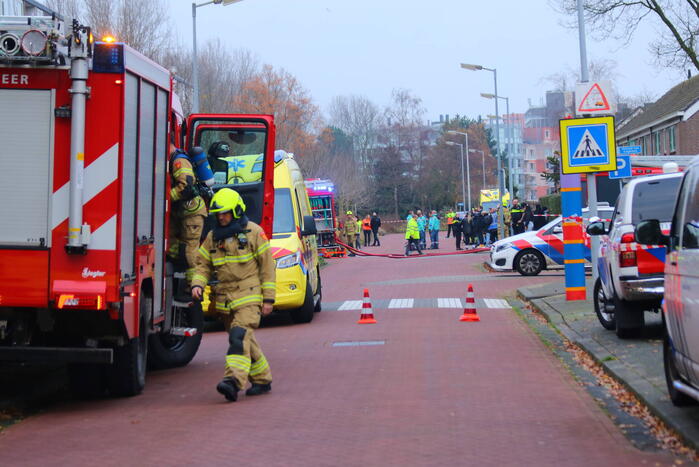 Twee appartementen verwoest door brand