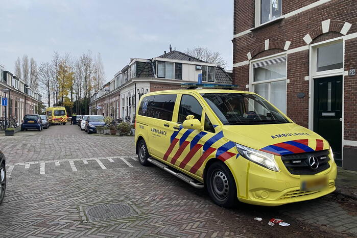 Ambulance medewerkers bedreigt bij melding
