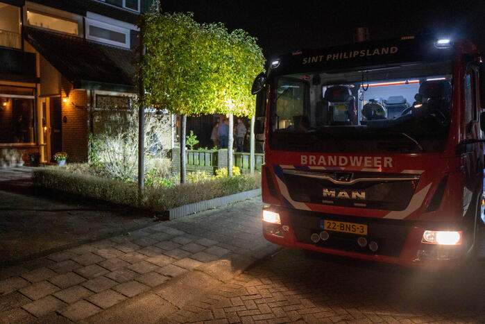 Woning vol rook door vergeten eten in oven