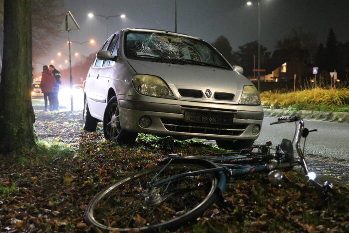 Fietser gewond bij botsing met automobilist