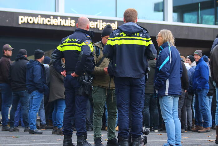 Meerdere actievoerders opgepakt bij boerenprotest