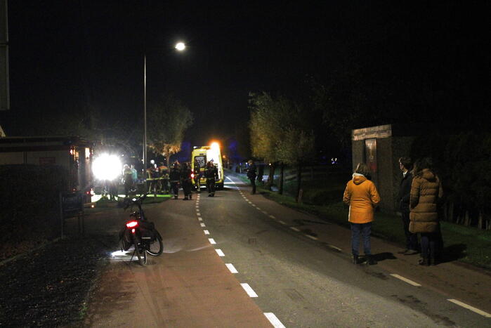 Persoon overleden na te water raken