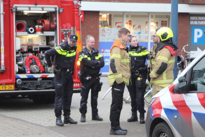 Winkel ontruimd wegens gaslekkage