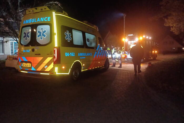 Persoon gewond bij brand in woning