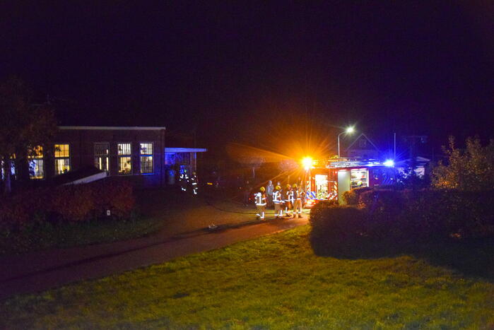 Middelbrand in bed and breakfast