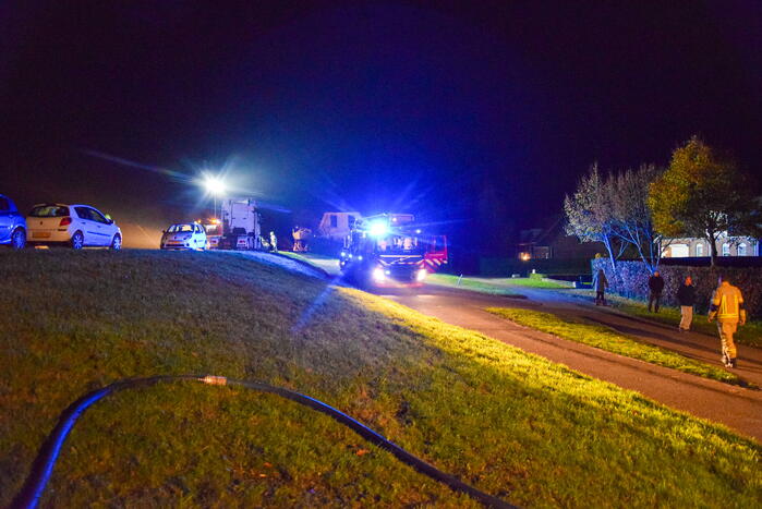 Middelbrand in bed and breakfast