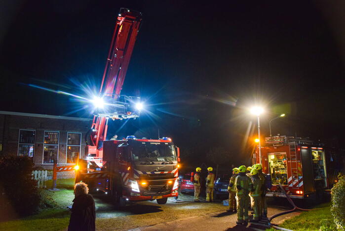 Middelbrand in bed and breakfast