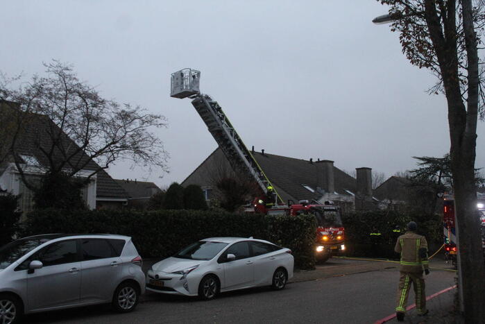 Woningbrand snel onder controle