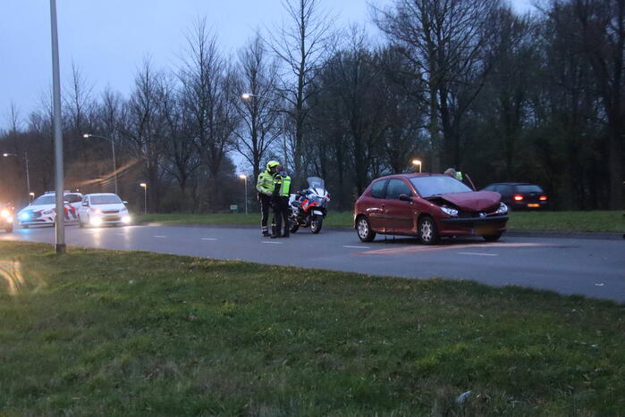 Drie auto's betrokken bij kettingbotsing
