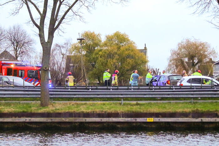 Zwaargewonde na ernstige aanrijding