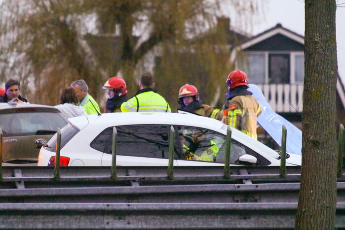 Zwaargewonde na ernstige aanrijding