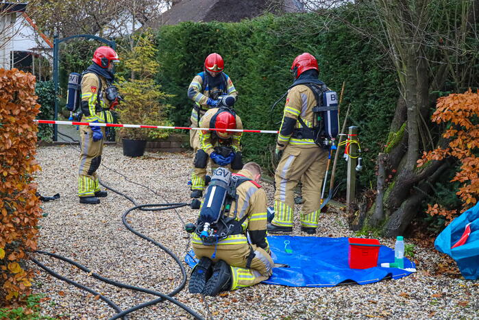 Gevaarlijk situatie door gemengde vloeistoffen