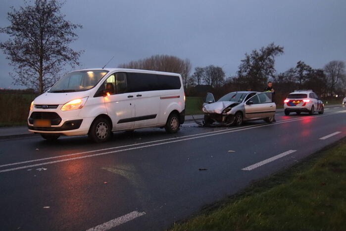 Flinke schade bij kop-staartbotsing